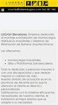 Mobile Screenshot of lugasaelevadores.com